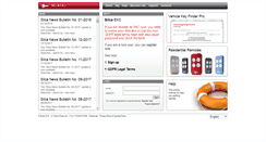 Desktop Screenshot of ekc.silca.biz